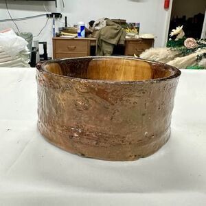 Hand made Carved Natural Wood Bowl